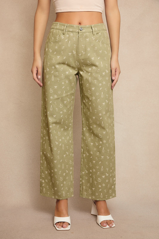Summer Doodles Pants