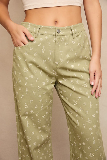 Summer Doodles Pants