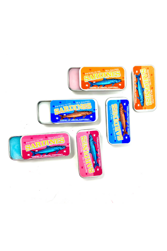 Sardine Tin Lip Balms | Assorted Flavors