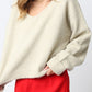 Easy Going Pullover | Oatmeal