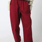 Scorpio Barrel Trousers | Burgundy