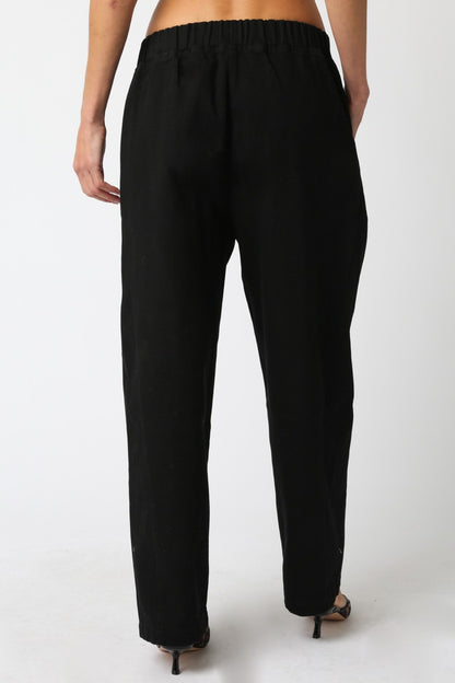 Scorpio Barrel Trousers | Black