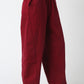 Scorpio Barrel Trousers | Burgundy