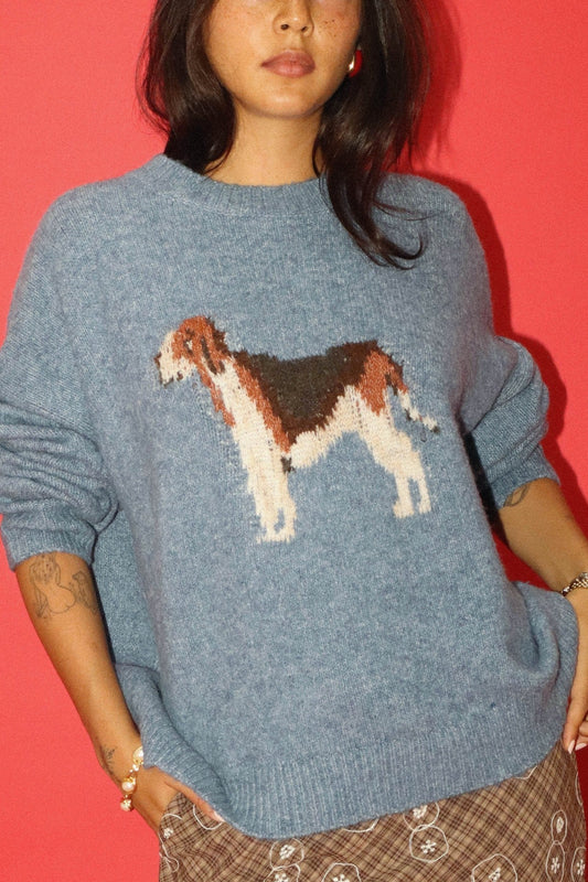 Nothin' But A Hound Dog Sweater