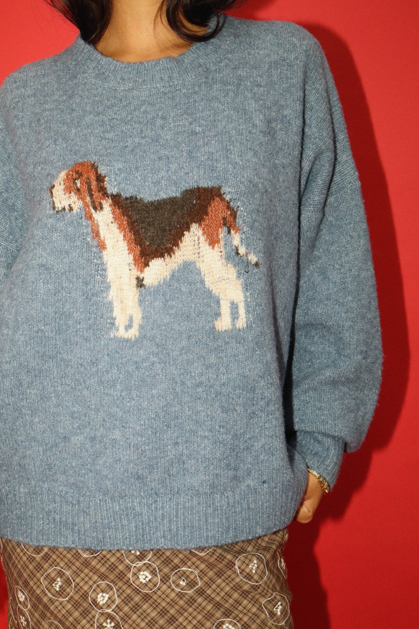 Nothin' But A Hound Dog Sweater