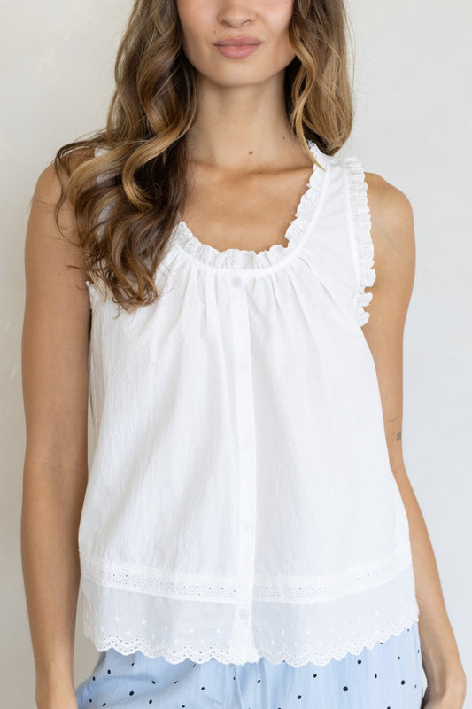 Clover Eyelet Blouse