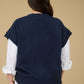 Over It Sweater Vest | Navy