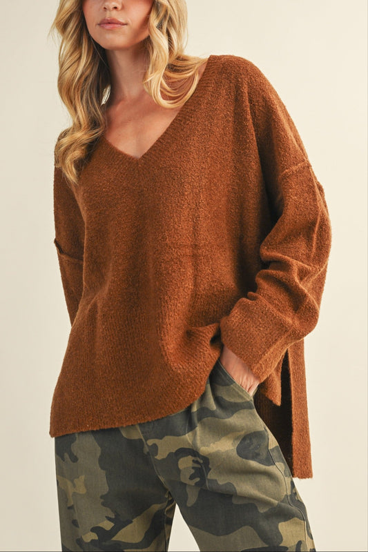 Wooly Love Ya Sweater | Camel