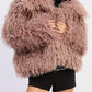 Rebel Rebel Faux Fur Jacket
