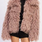 Rebel Rebel Faux Fur Jacket