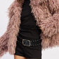 Rebel Rebel Faux Fur Jacket