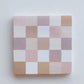 Nude Checks Die-Cut Sticky Note Pad