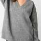 Bonfire Oversized Sweater | Heather Grey