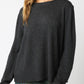 Emma Knit Sweater | Charcoal