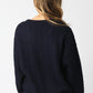 Study Buddy Cable Knit Sweater | Navy
