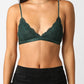 Lace Bralette | Dark Green