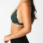Lace Bralette | Dark Green