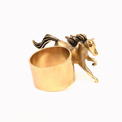 Brass Bandana Slide | Horses