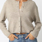 Ryanne Basic Cardigan | Taupe