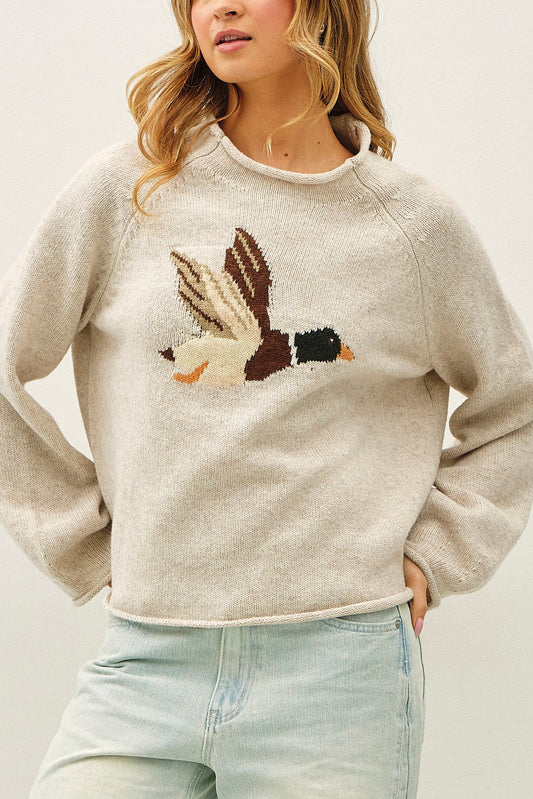 Duck Sweater | Oat