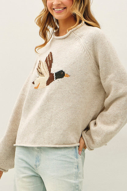 Duck Sweater | Oat