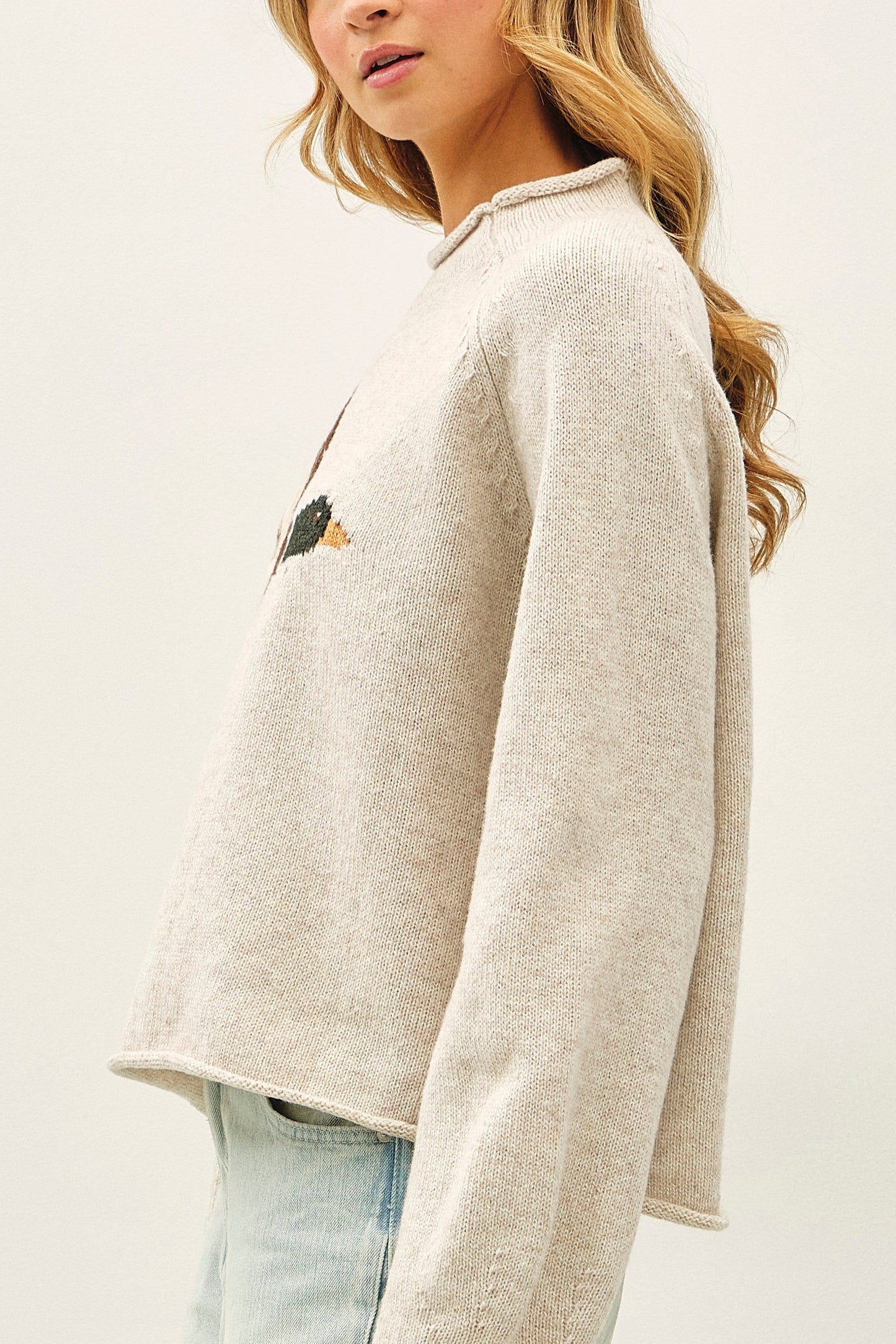 Duck Sweater | Oat