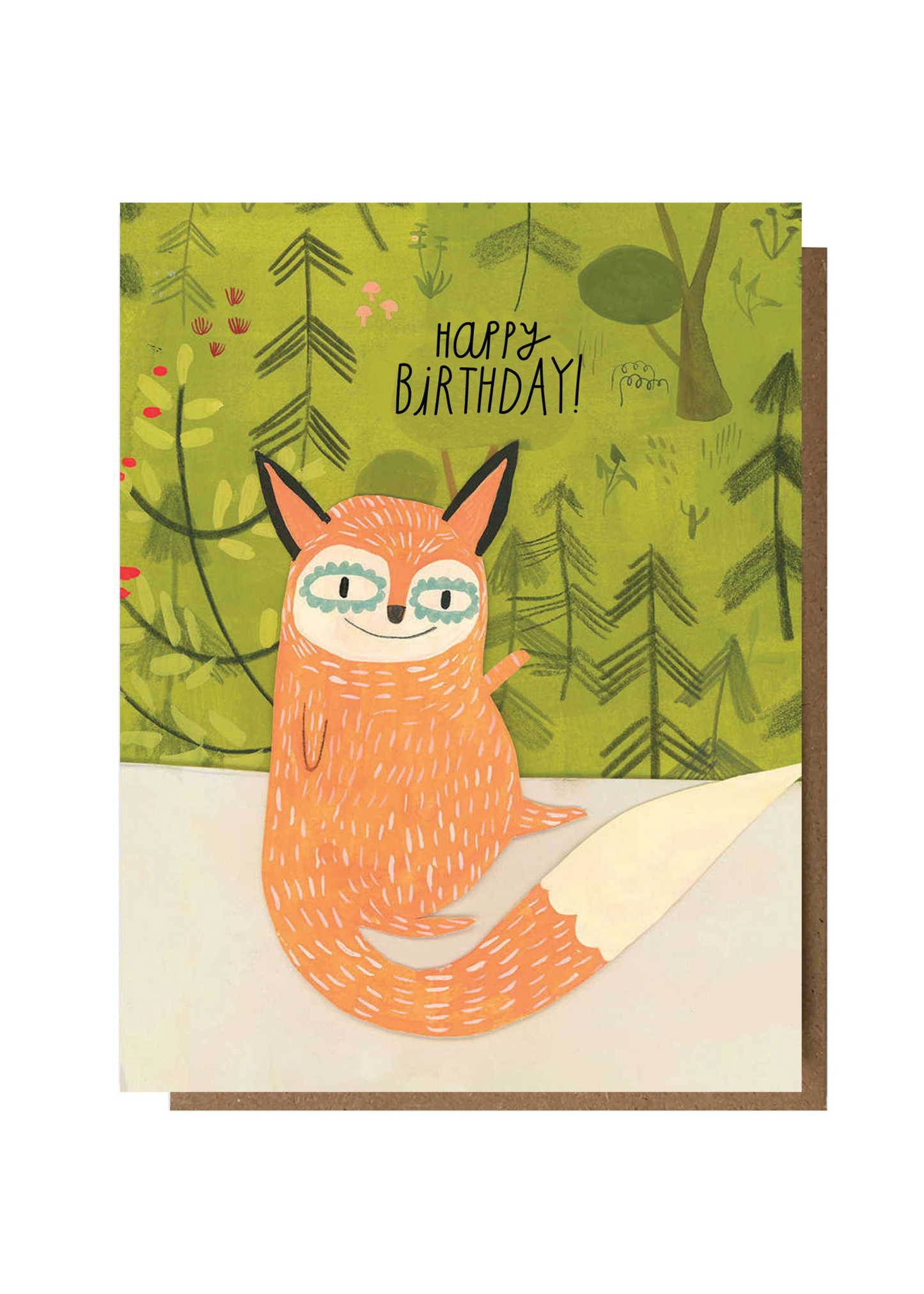 Happy Birthday Forest Ooko Card