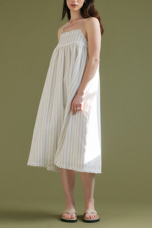 Fiona Stripe Midi Dress