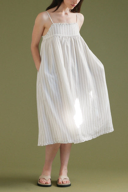 Fiona Stripe Midi Dress