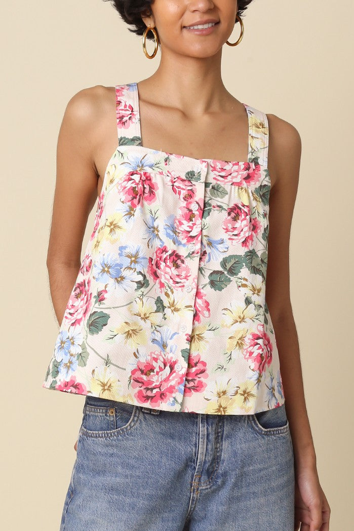Freshly Picked Flora Top