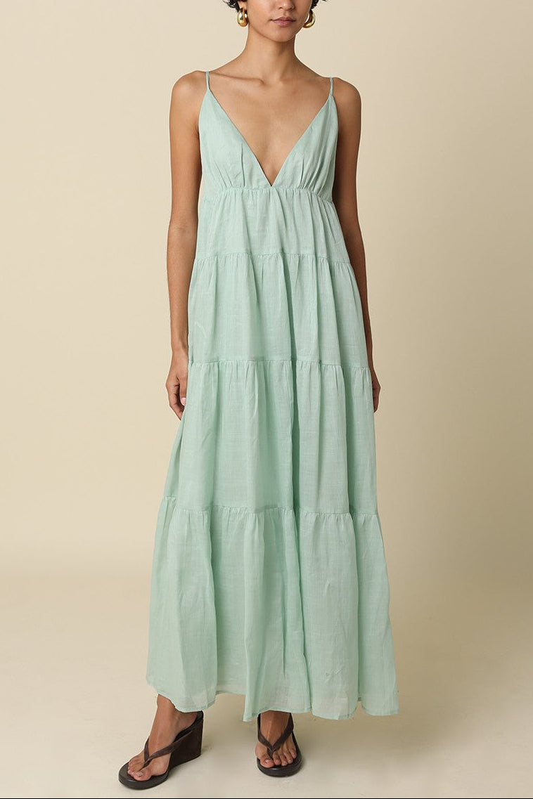 Amalfi Open Back Maxi Dress