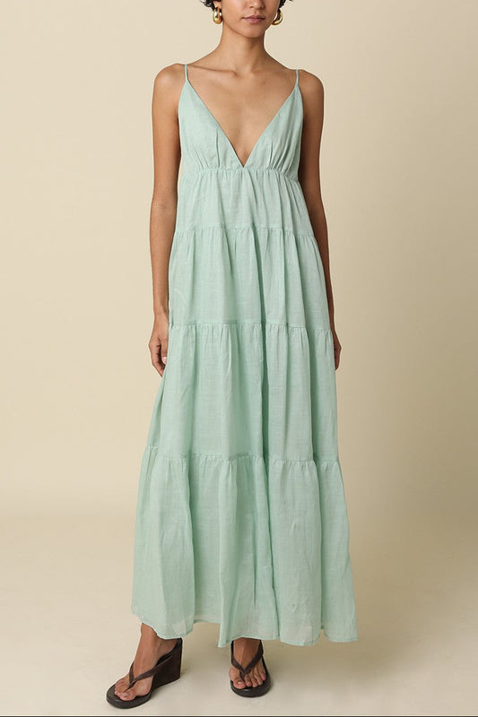 Amalfi Open Back Maxi Dress