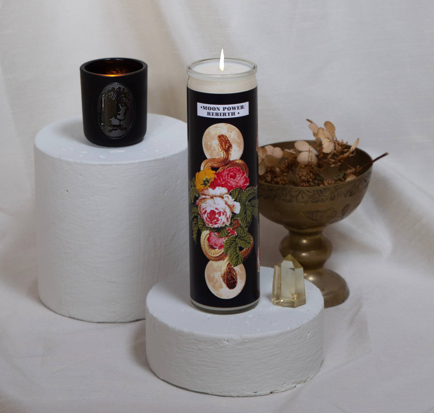 Altar Candle | Moon Power / Rebirth