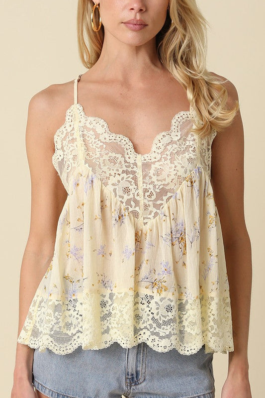 In Your Dreams Lace Top