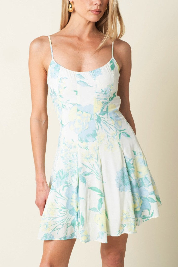 Sweet Escape Flare Mini Dress