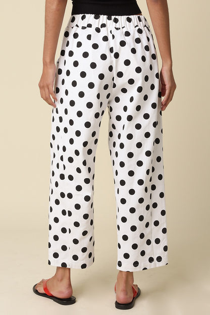 Easy Barrel Pants | Polka Dot
