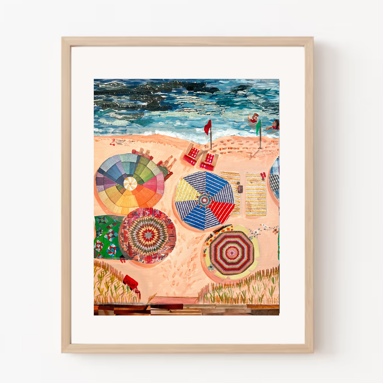 Beach Art Print | 8 x 10