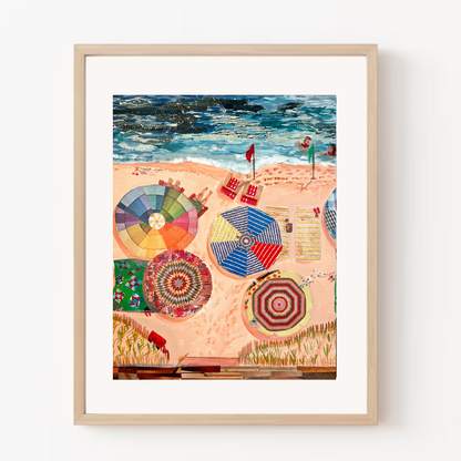 Beach Art Print | 8 x 10