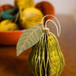 Pear Honeycomb Ornament