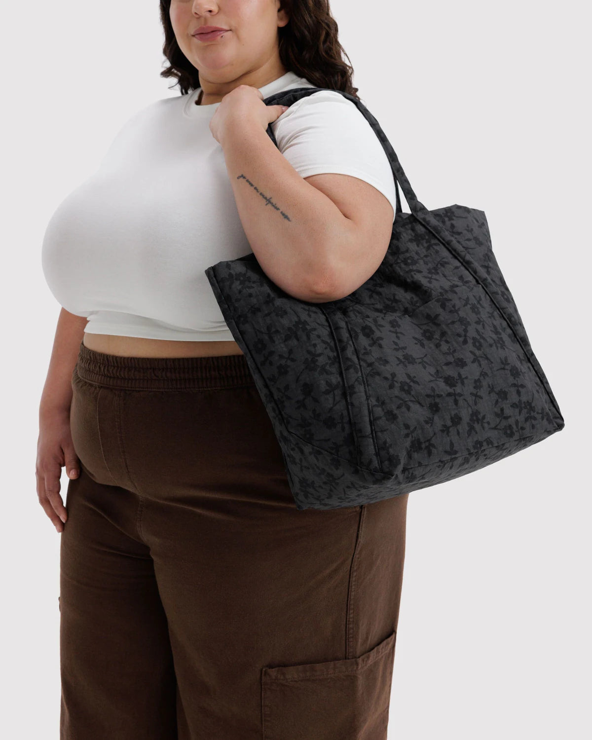Cloud Bag | Charcoal Ditsy Floral