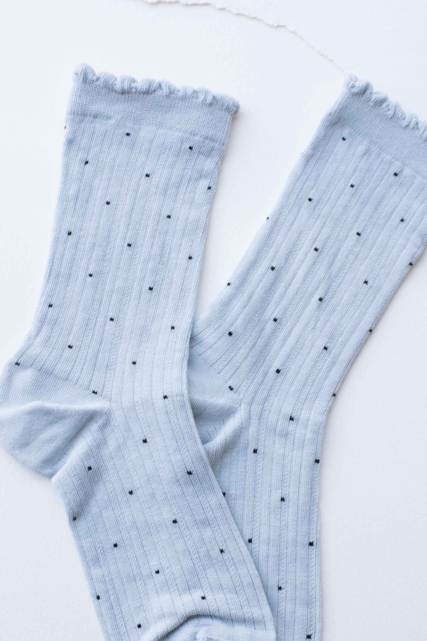 Polka Dot Socks | Blue
