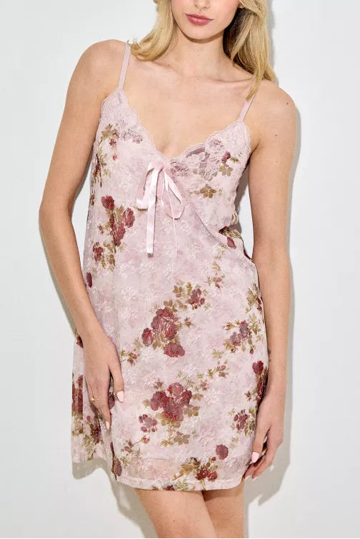 Your Lace Or Mine Mini Dress