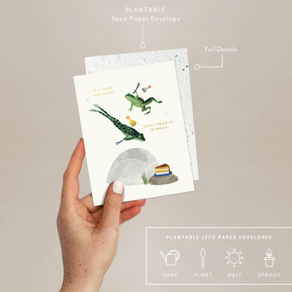 Party Frogs Card