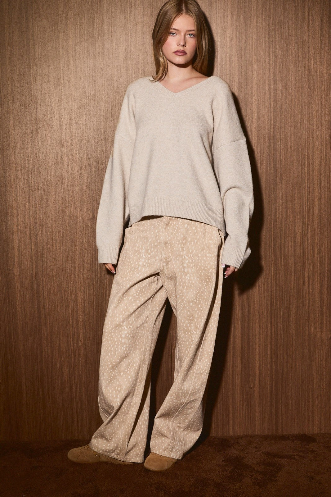 Vanilla Bean Oversized Sweater