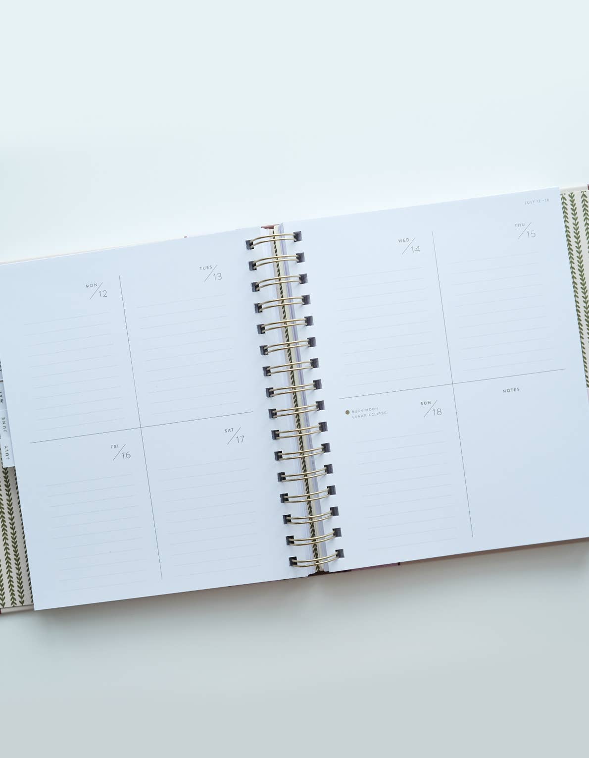 2027 Binder Planner | Folk Art Print