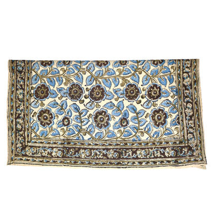 Kalamkari Cotton Bandana | Dusky Blooms