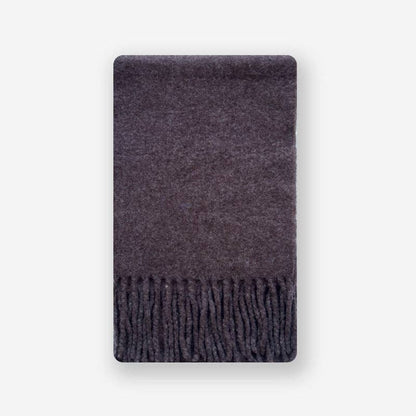 Soft Chunky Knit Scarf | Brown