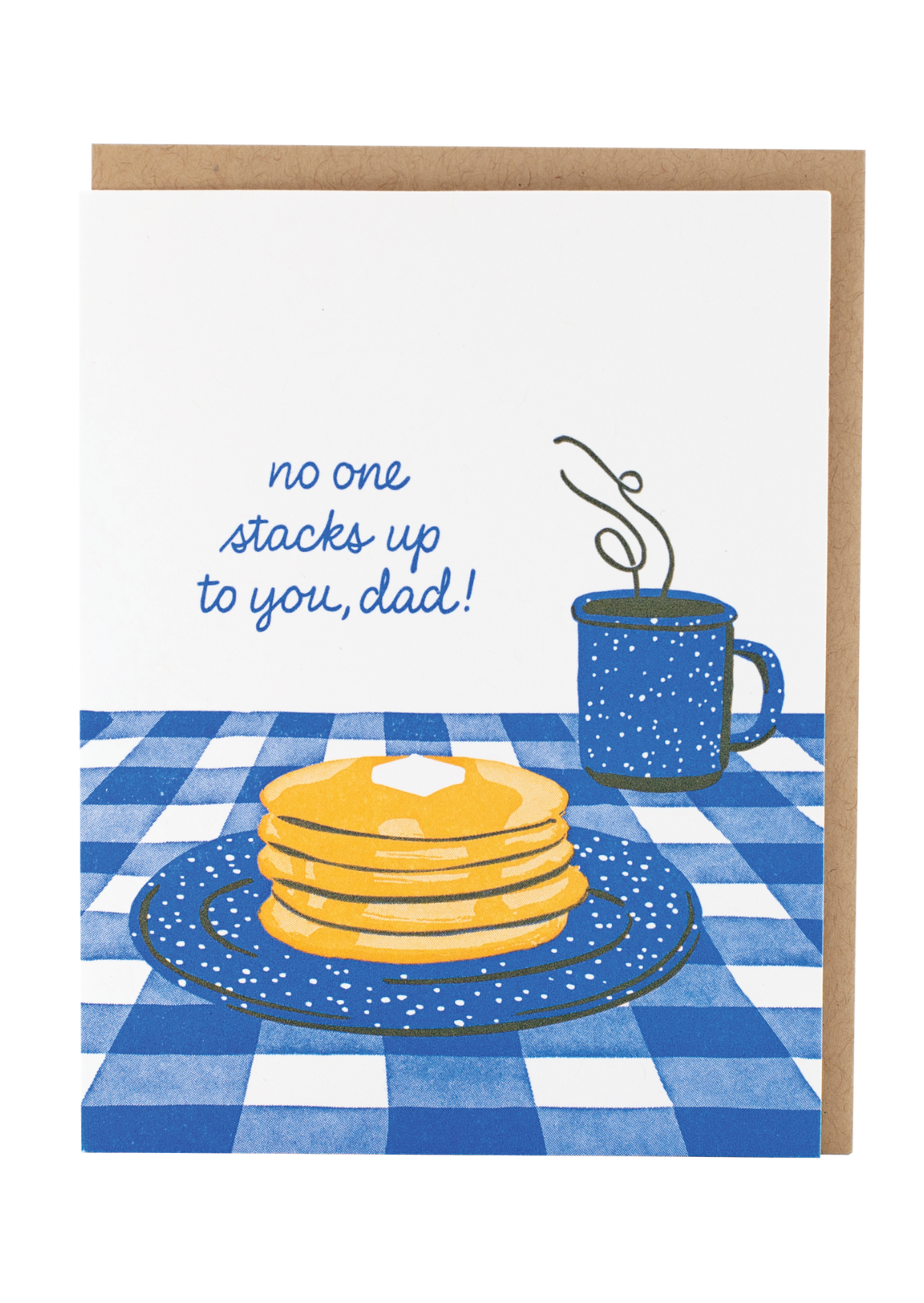 Pancake Breakfast Father's Day Card