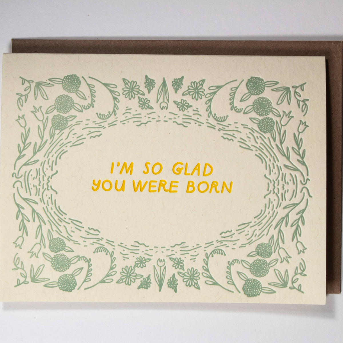 Glad Born Card