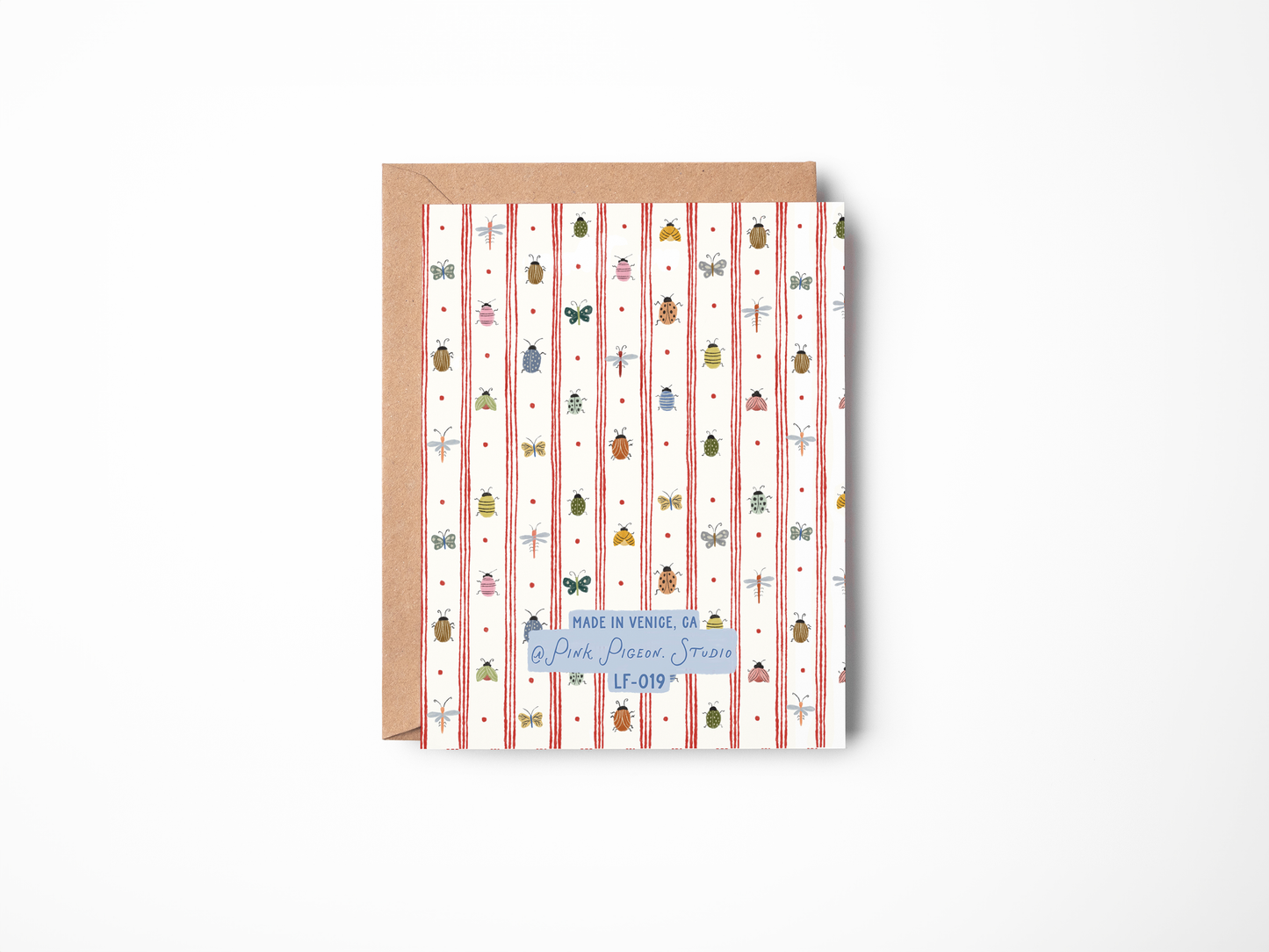 Never Stop Bugging Card